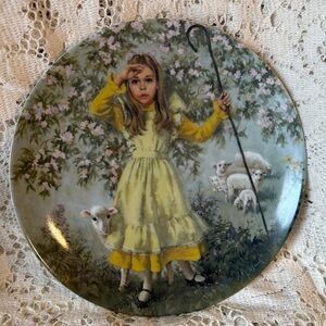 Vintage 1983 Lil Bo Peep Collectors Plate